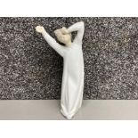 Lladro figure 4870 Boy yawning