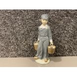Lladro 4811 Dutch boy with pails in good condition