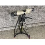 Kowa Tsn-822 straight spotting scope on stand