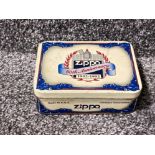 Zippo 60th Anniversary collectors edition tin