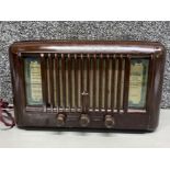 Vintage Bakelite Radio “Little Maestro” model 10, a product of Pilot Ltd London, in working