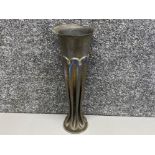 Trench Art (artillery shell) large vase, height 33cm