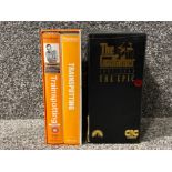 VHS trainspotting collectors edition also with VHs The Godfather 1901-1959 The Epic