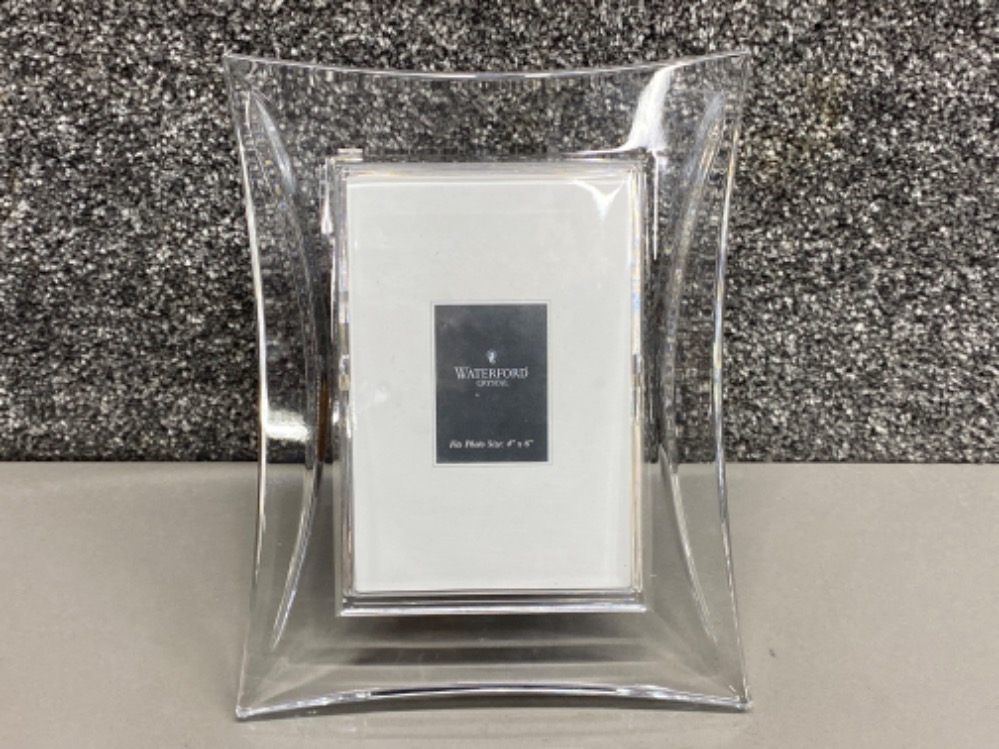 Waterford Crystal picture/photo frame (fits 4”x6” picture/photo)