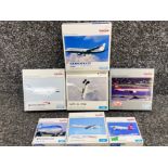 7x Herpa collectable aeroplanes include British airways and NATO OTAN
