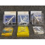 6x collectable aeroplanes to include TUIfly and Lufthansa