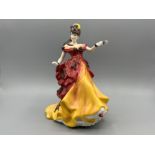 Royal Doulton HN 3703 Figure of the year 1996 figurine, in good condition