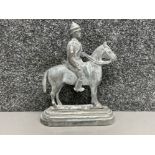 Heavy metal General Garnet Joseph Wolseley on horseback door stop