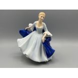 Royal Doulton HN 2305 Dulcie figurine, in good condition