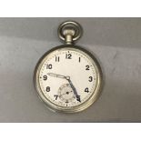 Vintage Air Ministry pocket watch (working - just needs a glass face)