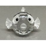 Swarovski Crystal glass animal ornament - the Pufferfish