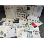 Strand stamp album containing miscellaneous stamps from around the world, also includes a large