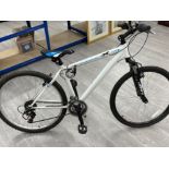 Gents Shimano “Leopard” front suspension mountain bike, in white