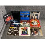 Lot of various Status Quo LP records to include If you can stand the heat and Blue for you