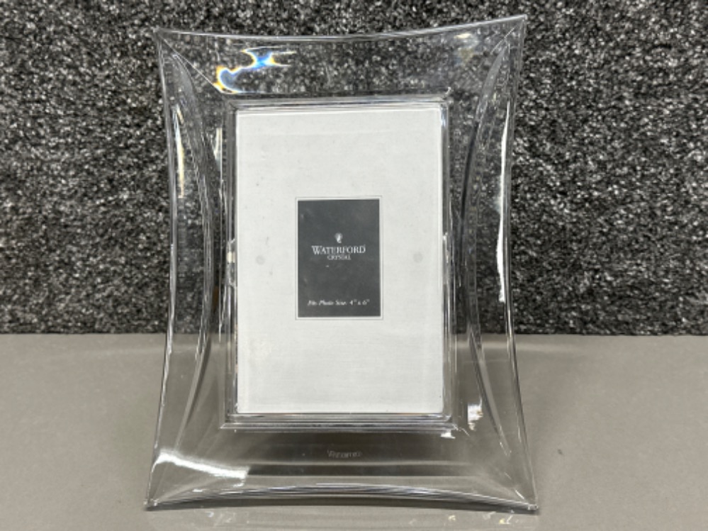 Waterford Crystal picture/photo frame (fits 4”x6” picture/photo)