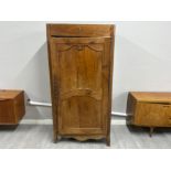 Large Normandy Armoire antique linen cupboard 96cm x 194cm x 60cms