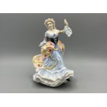 Royal Doulton HN 3627 Ladies of the British isles figurine, in good condition