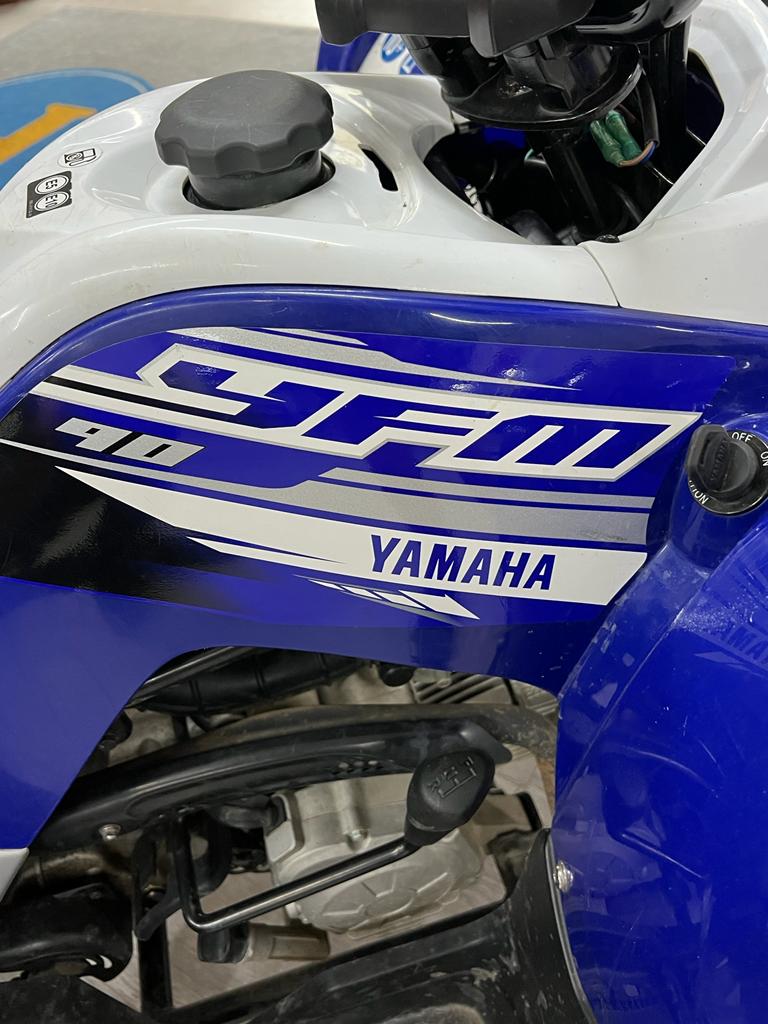 2020 Yamaha quad motorbike ‘YFM 90’ (1 owner from new, good working condition) perfect Christmas - Image 2 of 4