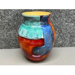 Large Poole “gemstones Pattern” vase - H24.5cm
