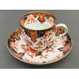 Vintage Royal Crown Derby “Imari patterned” cup & saucer