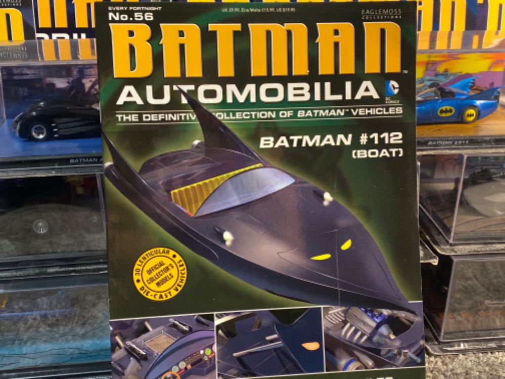 9x eaglemoss Batman automobilia diecast cars and matching magazines with original boxes - Bild 3 aus 3