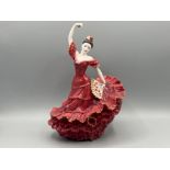 Coalport limited edition A passion for dance in good condition
