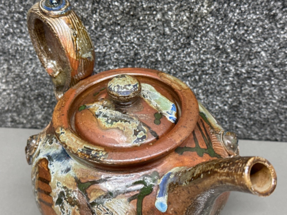 1970’s studio pottery teapot by Richard Dewar - Image 3 of 3
