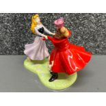 Limited edition (93 of 1500) Royal Doulton Sleeping Beauty woodland waltz ornament, part of the
