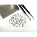 5.12cts Natural Round Brilliant White Diamonds various sizes - Unsorted, Ungraded, Uncertified - All