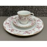 63 piece tea and dinner service