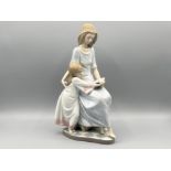 Lladro 5457 ‘Bedtime story’ in good condition
