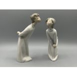 Lladro 4869 & 4873 ‘kissing’ in good condition