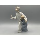 Lladro 4874 ‘Boy and girl with candle’ in good condition