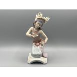 Lladro 6142 ‘Indian pose’ in good condition and original box