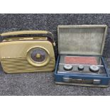 Vintage Pye radio & Vintage Bush radio both in good working condition