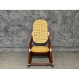 Child’s bentwood rocking chair