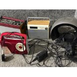 4x electric radios including vintage Roberts etc