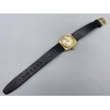 West End Watch Co. Secundus leather strap wrist watch