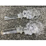 2x Mikasa wine stoppers in good condition