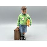 Limited edition Royal Doulton figure H.N 3202 - The Boy Evacuee (issued 1988) 8215/9500, Height 21cm