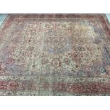 Large Persian Nain Laa carpet - 520cm x 395cm