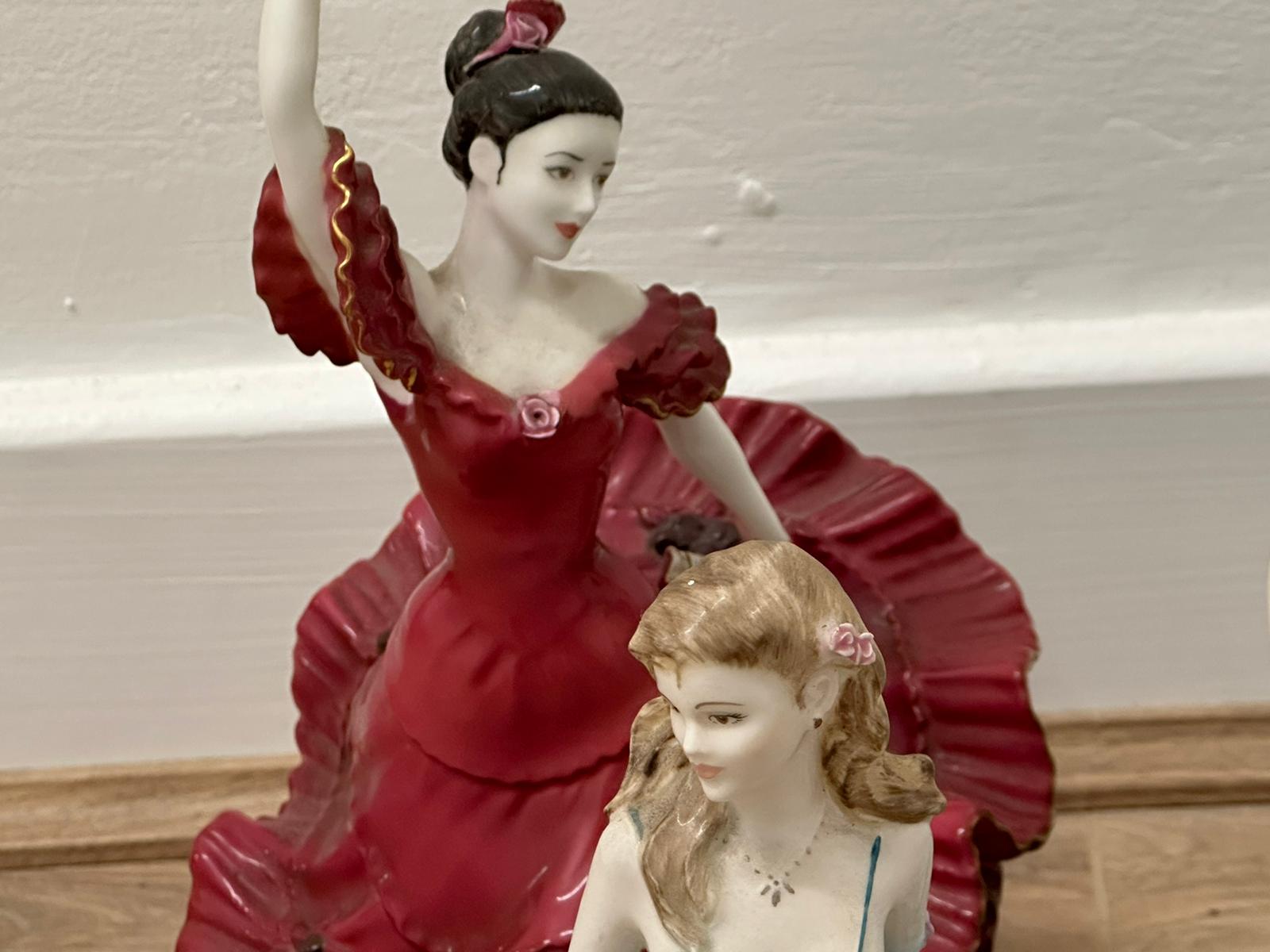Total of five lady figurine’s includes limited edition Royal Worcester “Sarah”, Royal Doulton HN - Image 3 of 3