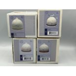 Lladro season bells includes 7613, 7614, 7615 and 7616 all in original boxes and good condition