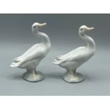 Lladro x2 Little ducks 4552 in good condition and original boxes