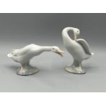 Lladro 4551 & 4553 little ducks in good condition and original boxes