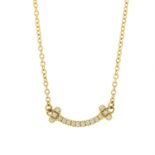 A 'Tiffany T Smile' necklace, by Tiffany & Co.