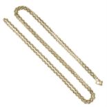 A late Victorian gold longuard chain.