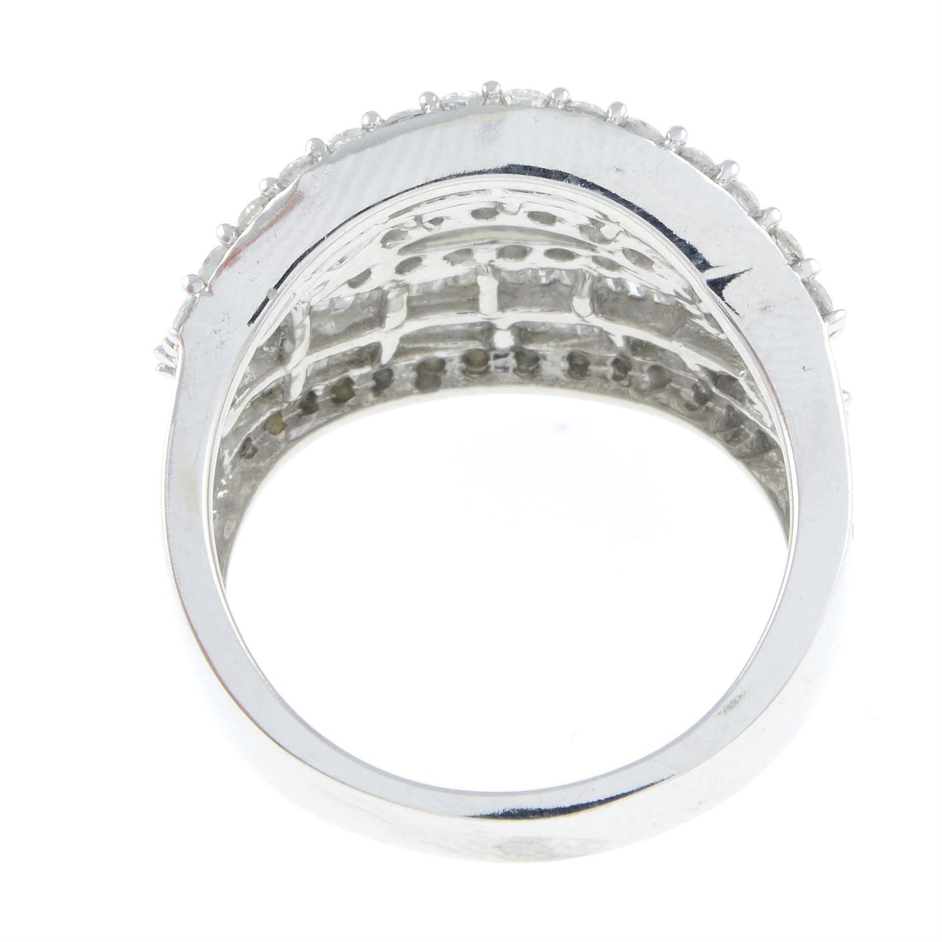 A vari-cut diamond dress ring. - Image 2 of 2