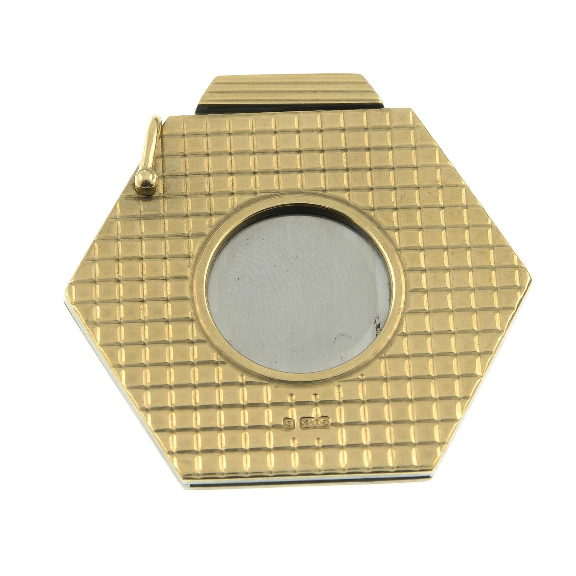A 9ct gold cigar cutter. - Image 2 of 2