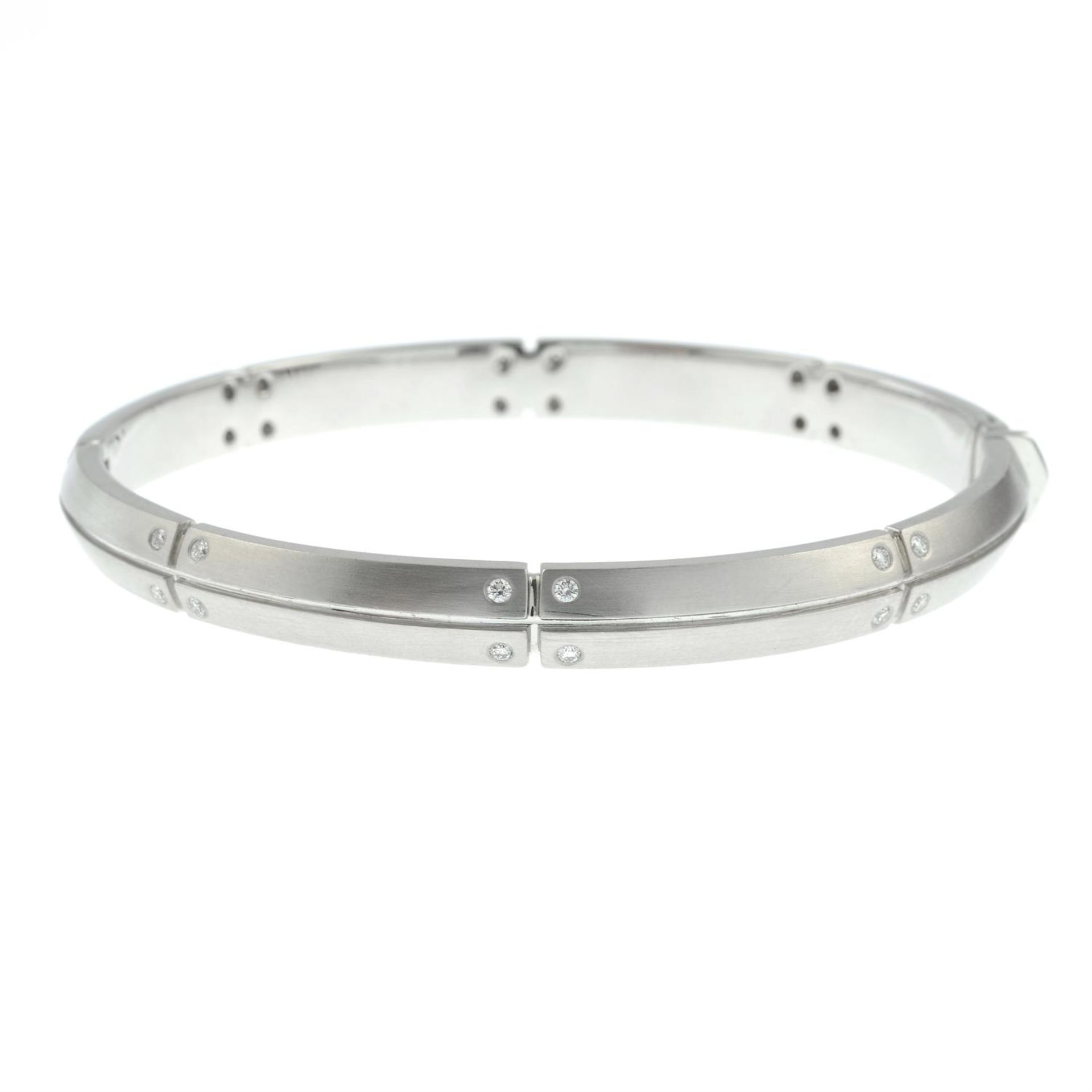 A diamond 'Streamerica' hinged bangle, by Tiffany & Co. - Bild 2 aus 4